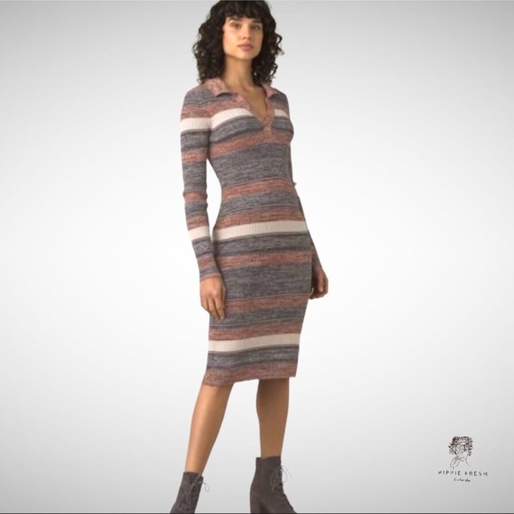 Prana Acadia sweater knit dress - Picture 2 of 7